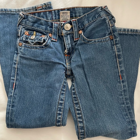 Vintage True Religion Girls flared Jeans - Picture 9 of 10